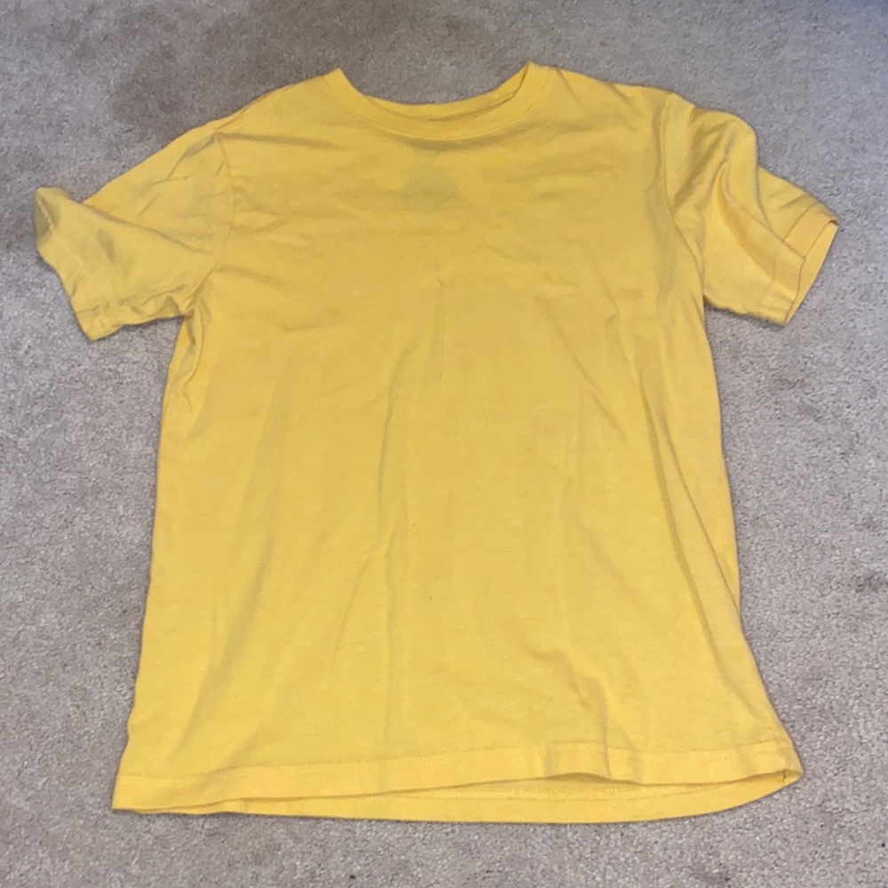 Boys Wonder Nation Yellow Tee Size Medium (8)